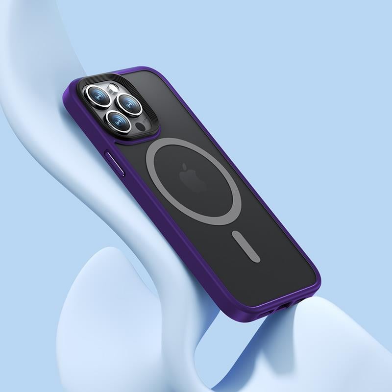 Apple iPhone 14 Pro Max Kılıf M-safe Şarj Özellikli Benks Mist Hybrid Kapak