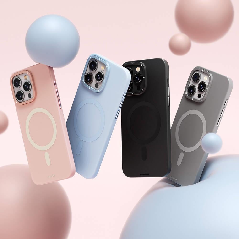Apple iPhone 14 Pro Max Kılıf M-safe Şarj Özellikli YoungKit Technology Serisi Kapak