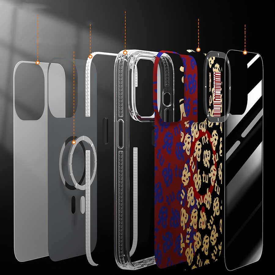 Apple iPhone 14 Pro Max Kılıf M-safe Şarj Özellikli Youngkit Play Rabbit Serisi Kapak
