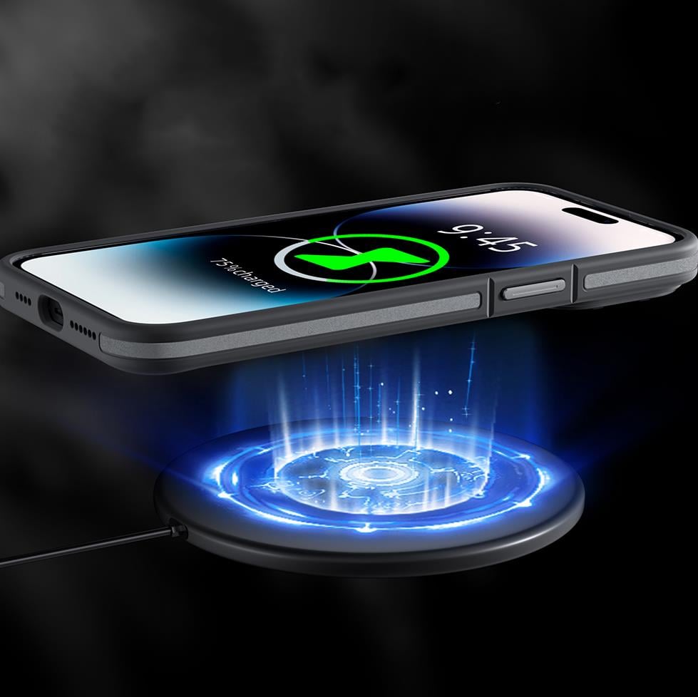 Apple iPhone 14 Pro Max Kılıf M-safe Şarj Özellikli Youngkit Rock Sand Serisi Kapak