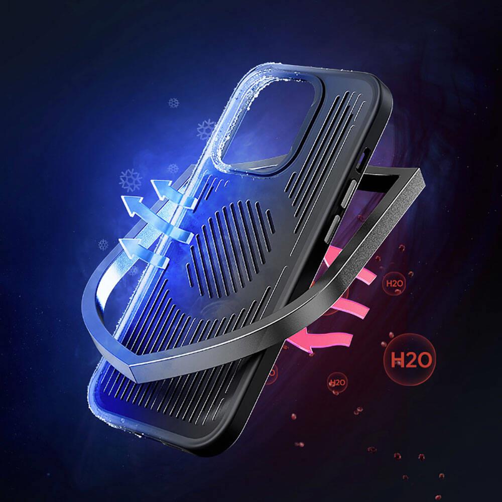 Apple iPhone 14 Pro Max Kılıf M-safe Şarj Özellikli Düşme Dirençli Soğutucu Benks Biliz Kapak