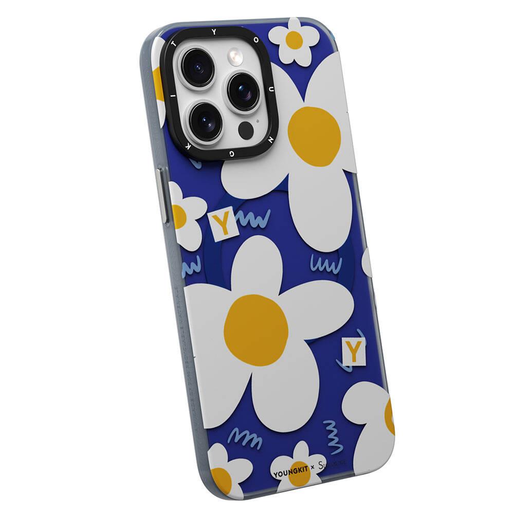 Apple iPhone 14 Pro Max Kılıf M-safe Şarj Özellikli Sunshine Tasarımlı Youngkit Spring Breeze Serisi Kapak