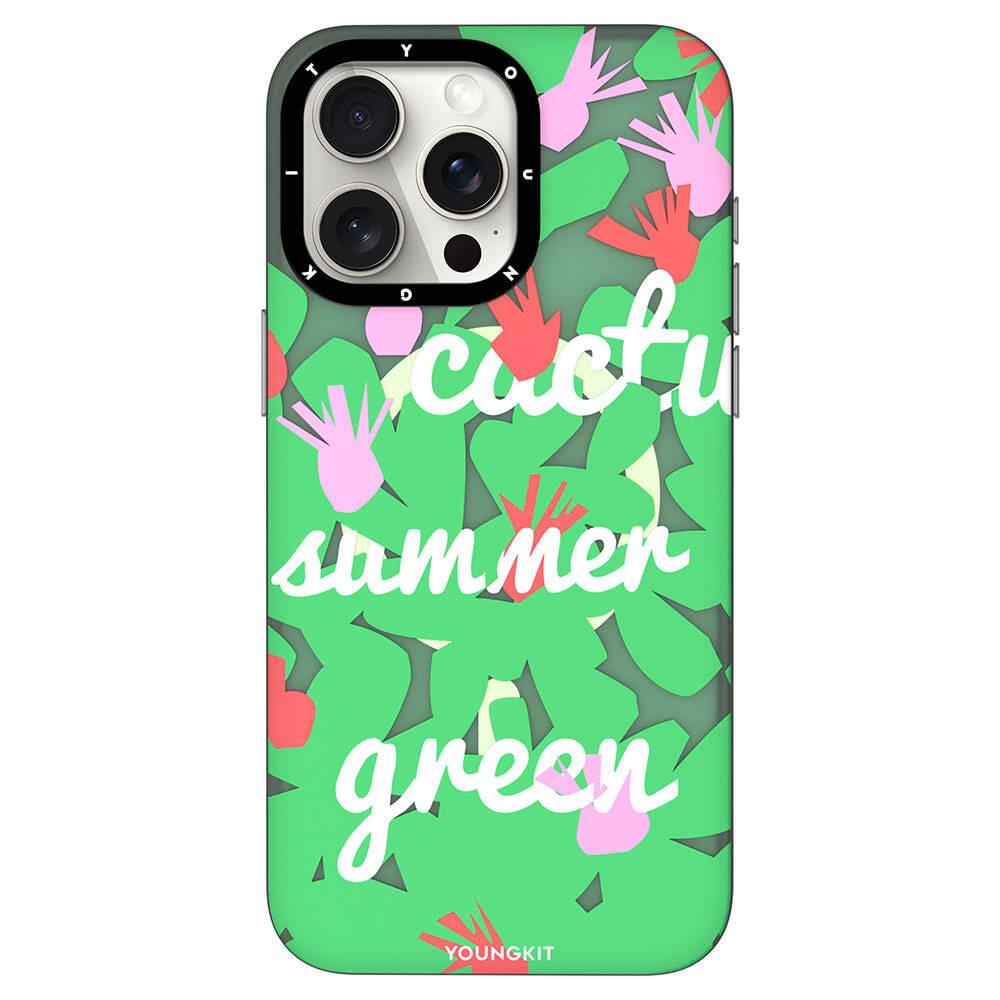 Apple iPhone 14 Pro Max Kılıf M-safe Şarj Özellikli Yaz Meyvesi Desenli Youngkit Fruity Flavour Serisi Kapak
