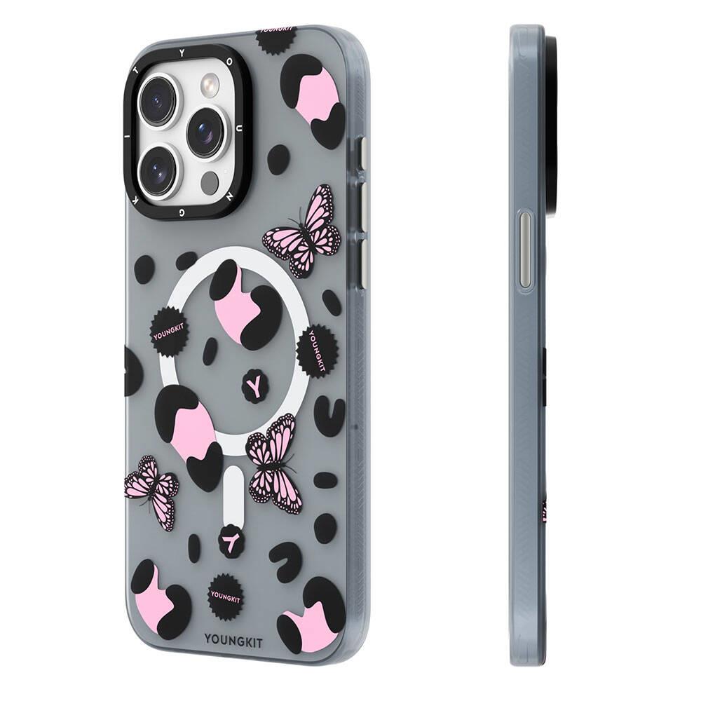 Apple iPhone 14 Pro Max Kılıf M-safe Şarj Özellikli Sunshine Tasarımlı Youngkit Daily Happy Serisi Kapak