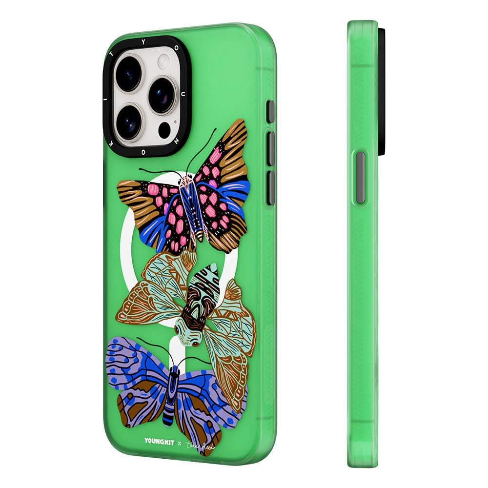 Apple iPhone 14 Pro Max Kılıf M-safe Şarj Özellikli YoungKit Huagu Serisi Kapak