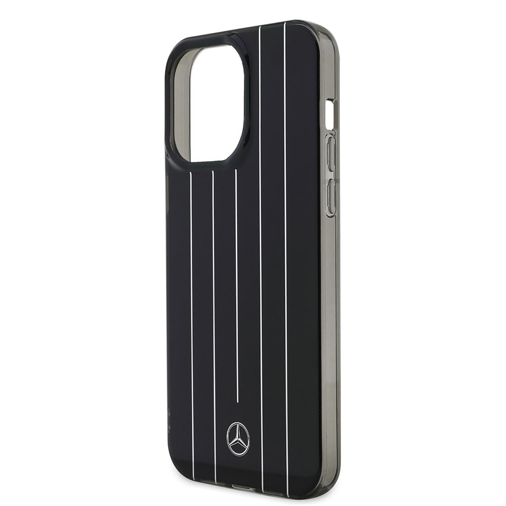 Apple iPhone 14 Pro Max Kılıf Mercedes Benz Orjinal Lisanslı New Urban 3 Sert PC Paralel Çizgi Desenli Kapak