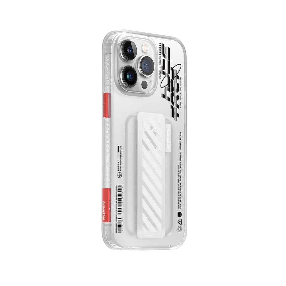 Apple iPhone 14 Pro Max Kılıf SkinArma Şeffaf Desenli Kaze Kapak