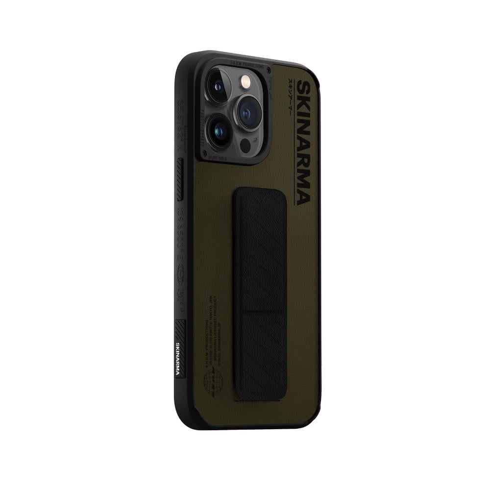 Apple iPhone 14 Pro Max Kılıf SkinArma Standlı Deri Görünümlü Gyo Kapak