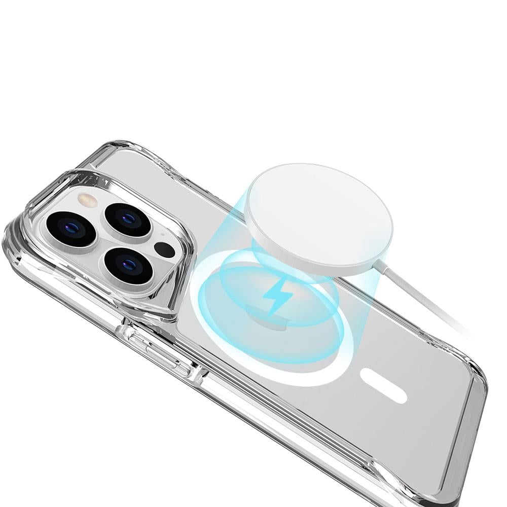 Apple iPhone 14 Pro Max Kılıf Zore M-safe Şarj Özellikli T-Max M-safe Kapak