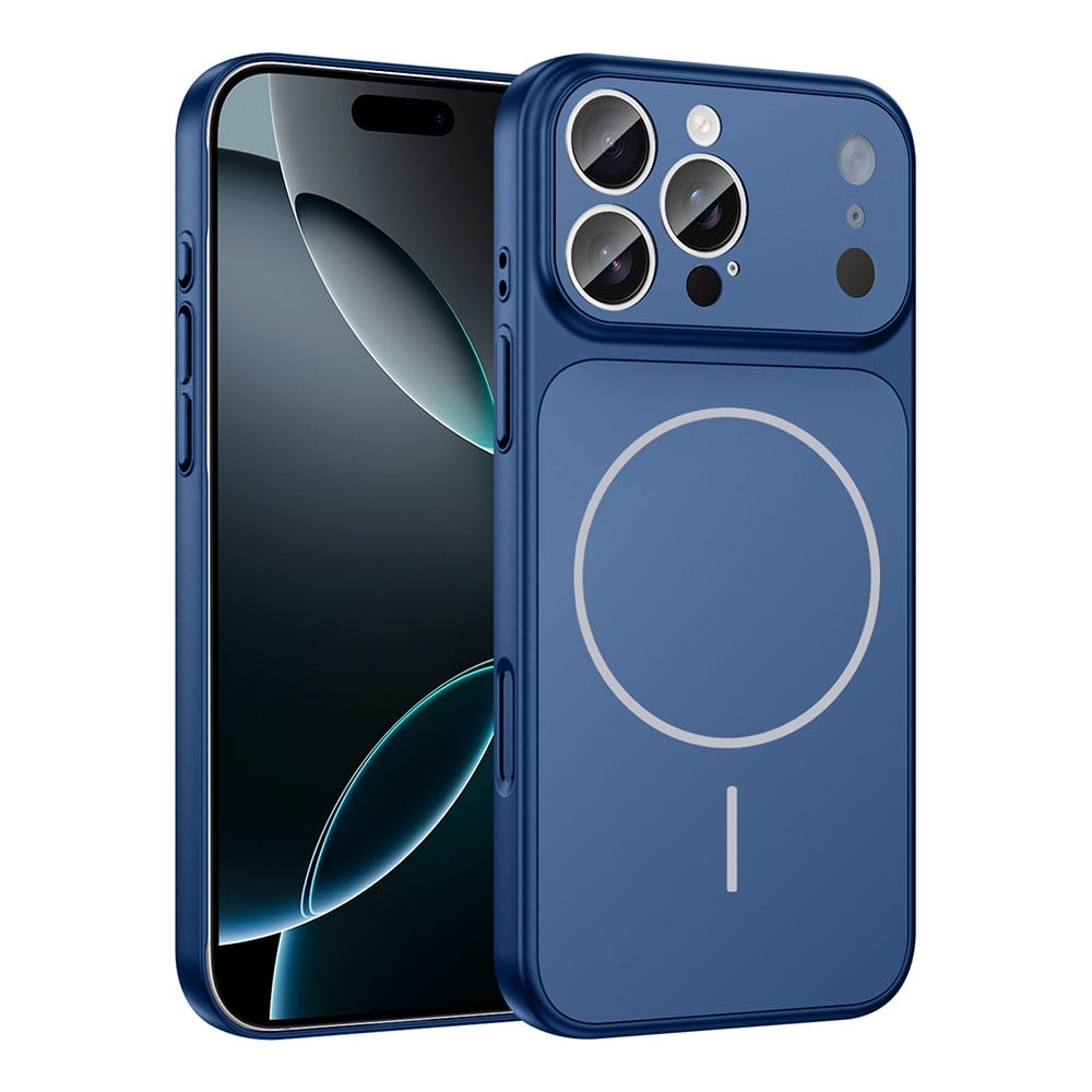 Apple iPhone 14 Pro Max Kılıf Zore M-Safe Şarj Özellikli Kamera Korumalı Formen Kapak