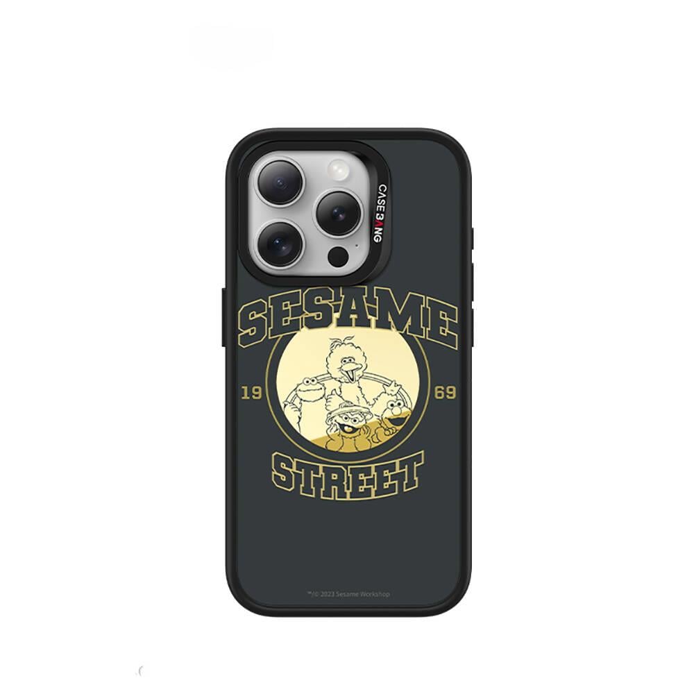 Apple iPhone 14 Pro Max M-safe Şarj Özellikli Casebang Sesame Street Serisi Mıknatıslı Arka Panel