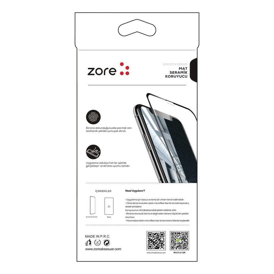 Apple iPhone 14 Pro Max Zore Mat Seramik Ekran Koruyucu