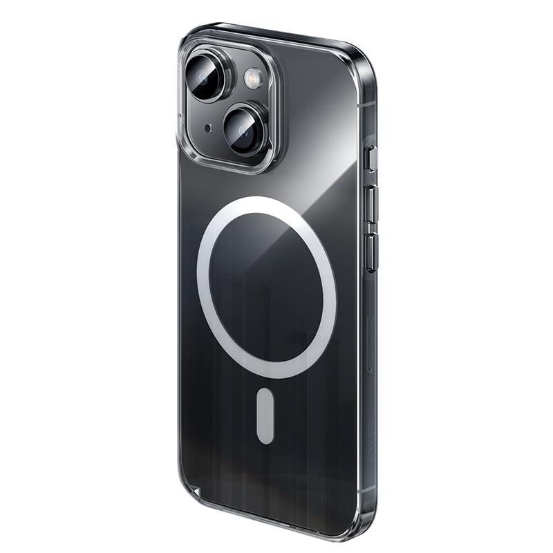 Apple iPhone 15 Kılıf M-safe Şarj Özellikli Benks ​​​​​​Crystal Serisi Şeffaf Kapak