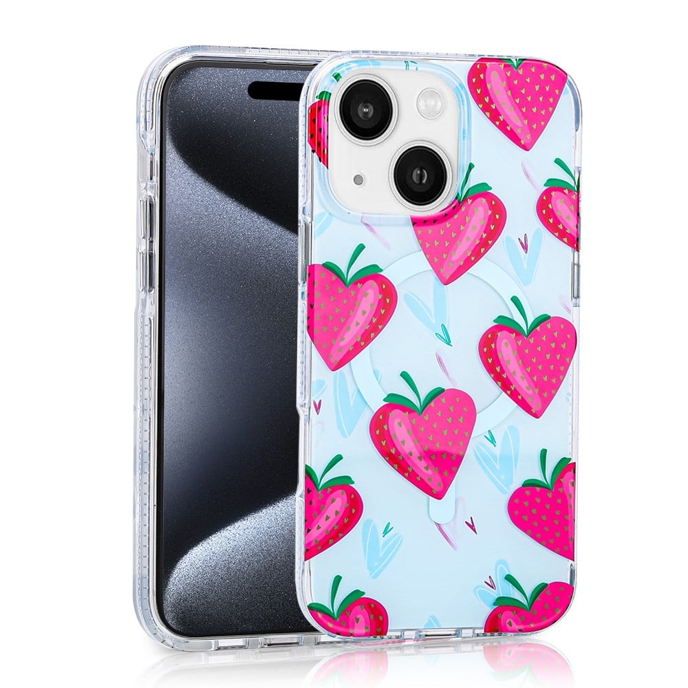 Apple iPhone 15 Kılıf M-safe Şarj Özellikli Zore Stilo Kapak
