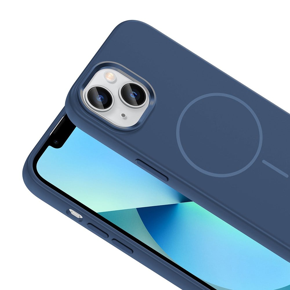 Apple iPhone 15 Kılıf M-safe Şarj Özellikli Mat Arka Yüzey Zore Sio Kapak