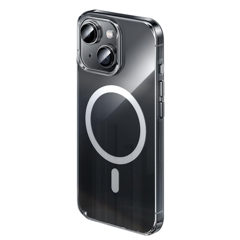 Apple iPhone 15 Plus Kılıf M-safe Şarj Özellikli Benks ​​​​​​Crystal Serisi Şeffaf Kapak