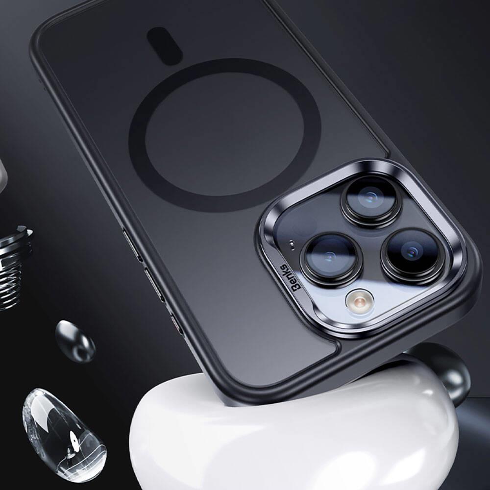 Apple iPhone 15 Plus Kılıf M-safe Şarj Özellikli Benks Mist Protective Kapak