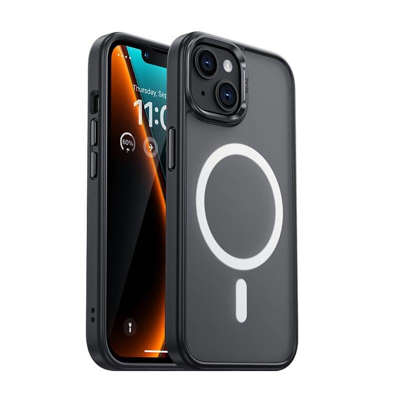 Apple iPhone 15 Plus Kılıf M-safe Şarj Özellikli Benks Mist Protective Kapak