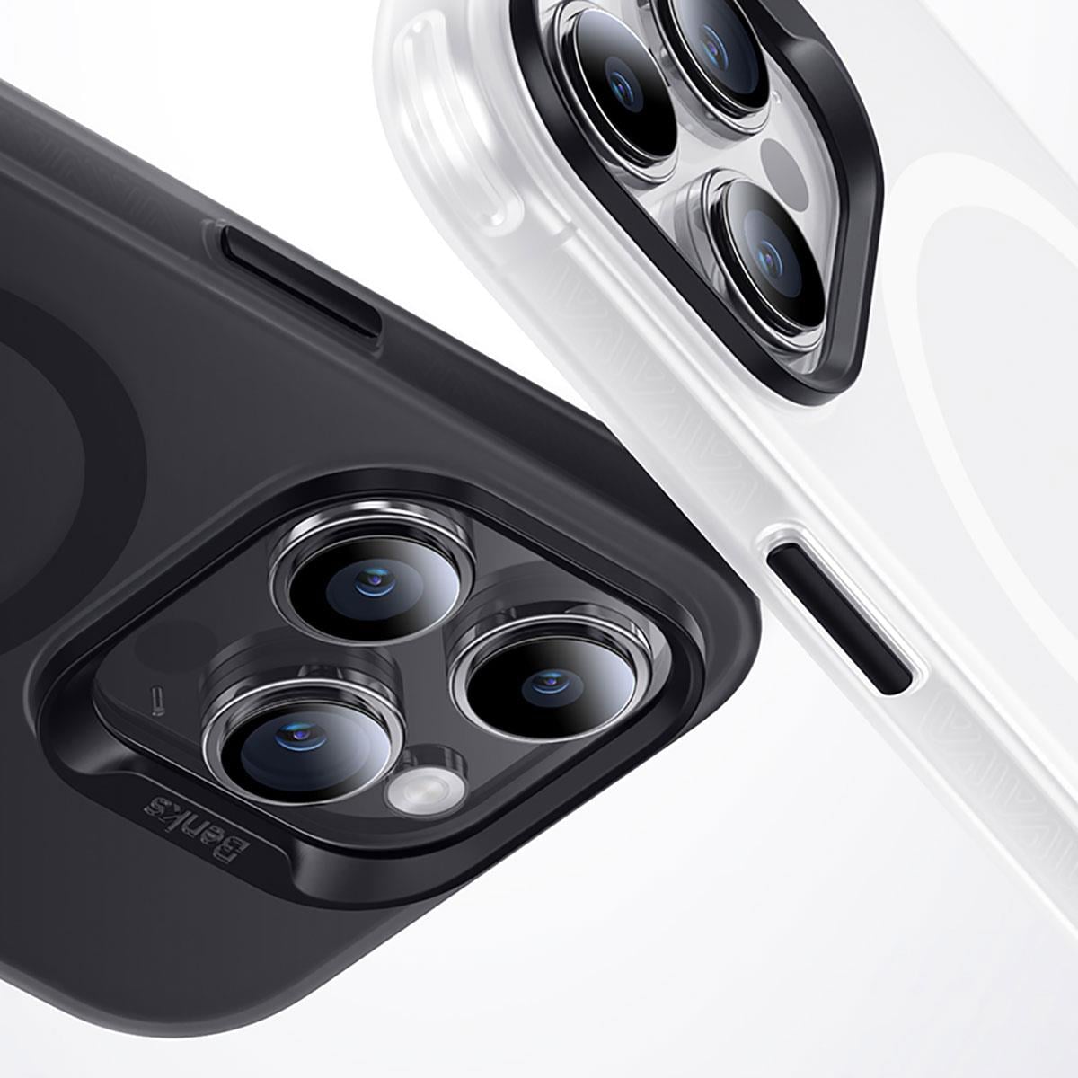 Apple iPhone 15 Plus Kılıf M-safe Şarj Özellikli Benks Lucid Armor Kapak