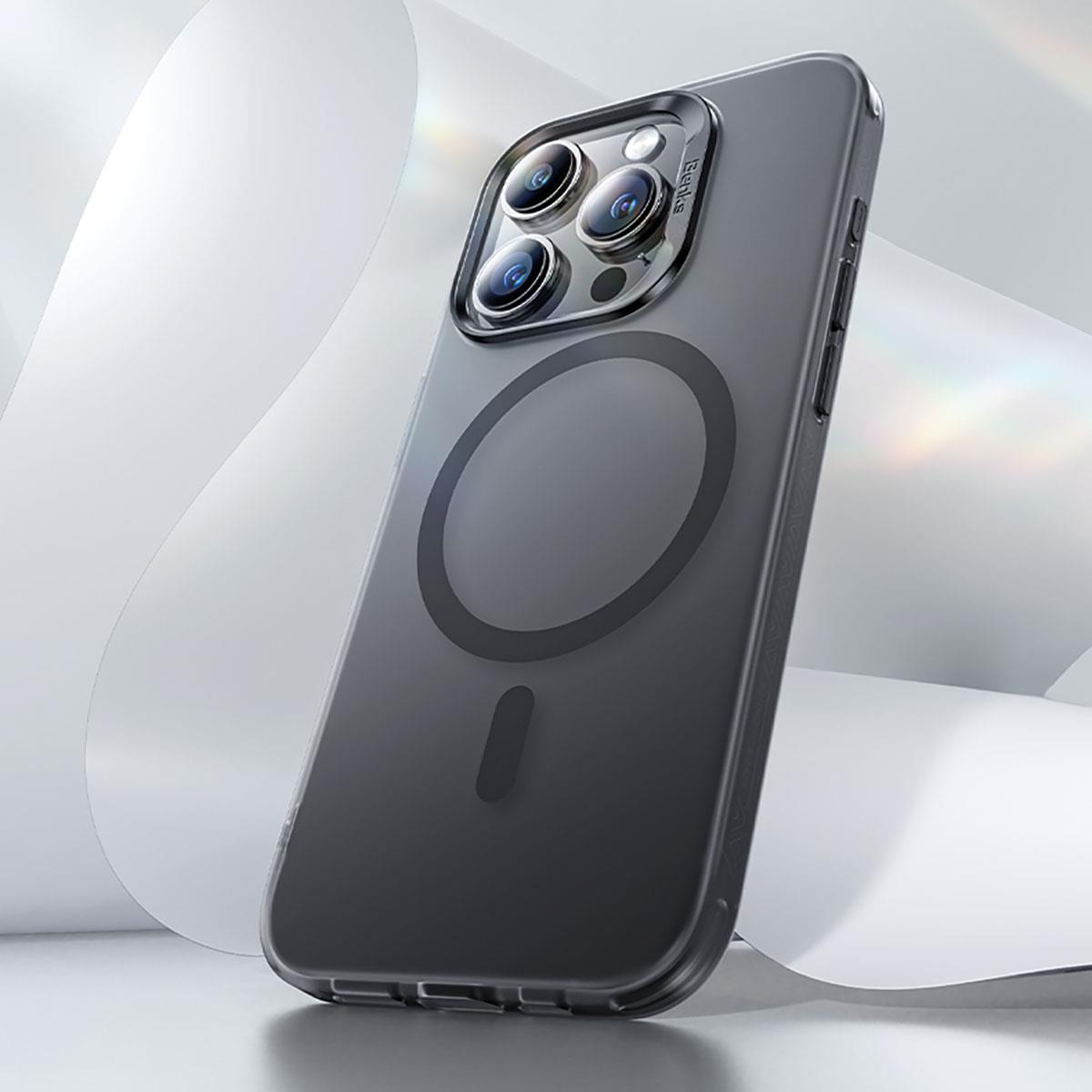 Apple iPhone 15 Plus Kılıf M-safe Şarj Özellikli Benks Lucid Armor Kapak