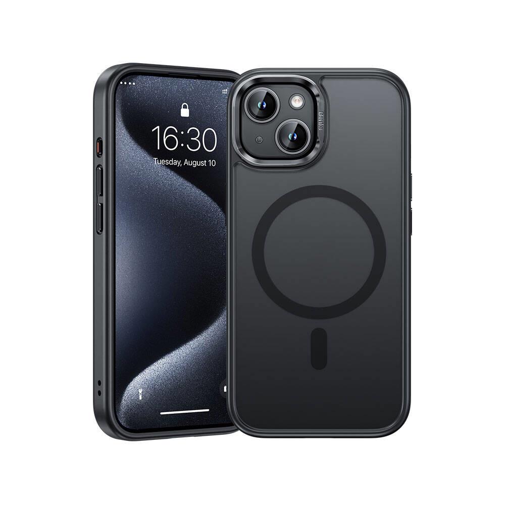 Apple iPhone 15 Plus Kılıf M-safe Şarj Özellikli Benks Mist Protective Kapak