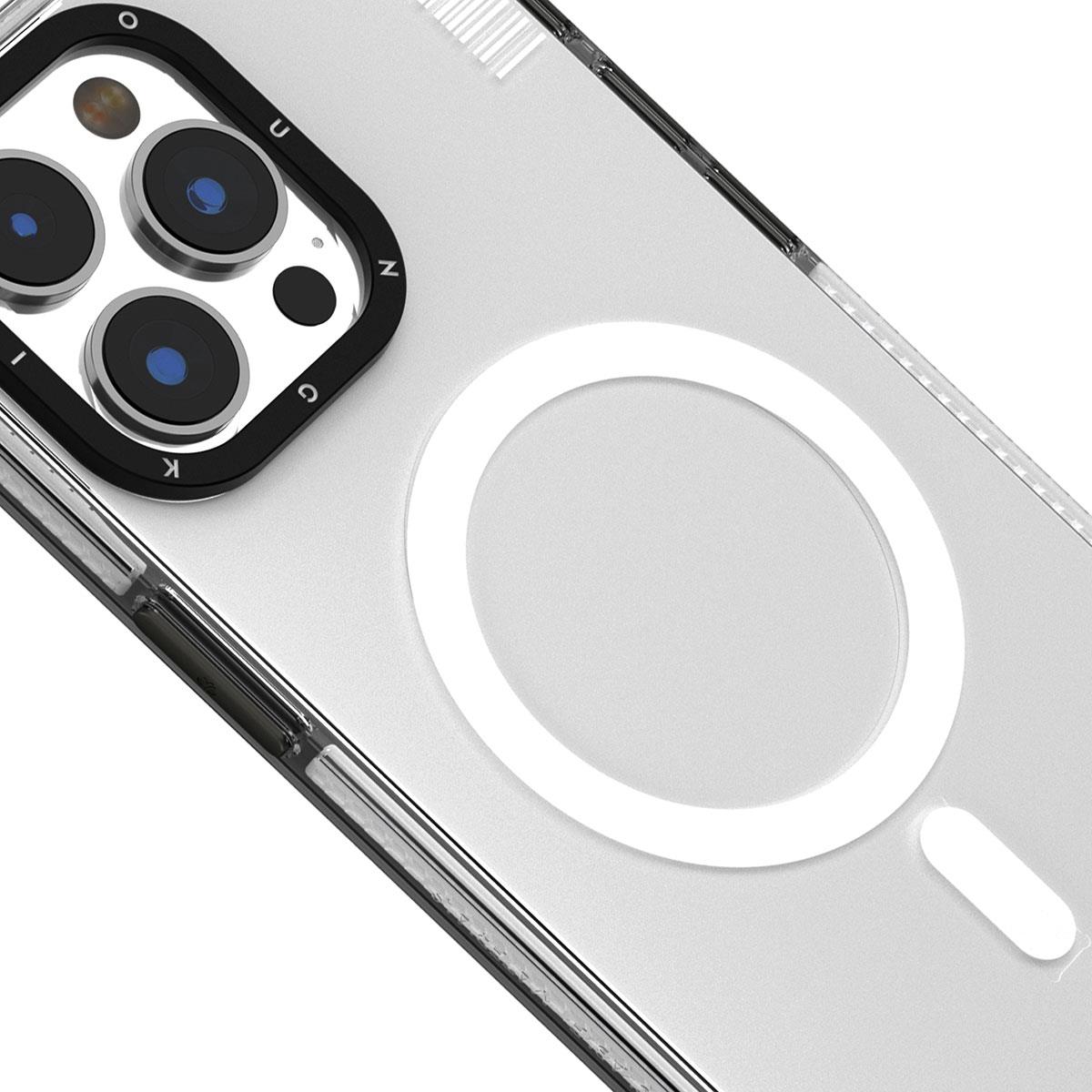 Apple iPhone 15 Plus Kılıf M-safe Şarj Özellikli YoungKit Crystal Color Serisi Kapak
