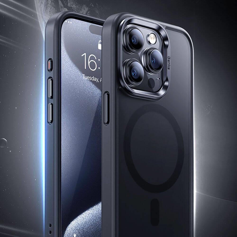 Apple iPhone 15 Plus Kılıf M-safe Şarj Özellikli Benks Mist Protective Kapak