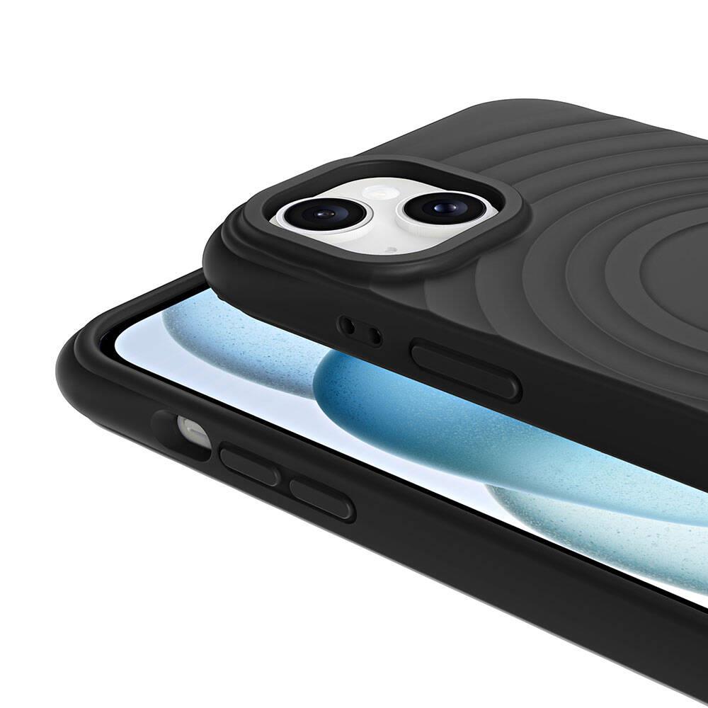 Apple iPhone 15 Plus M-safe Şarj Özellikli Airbagli Mat Görünümlü Zore Hepi Kapak