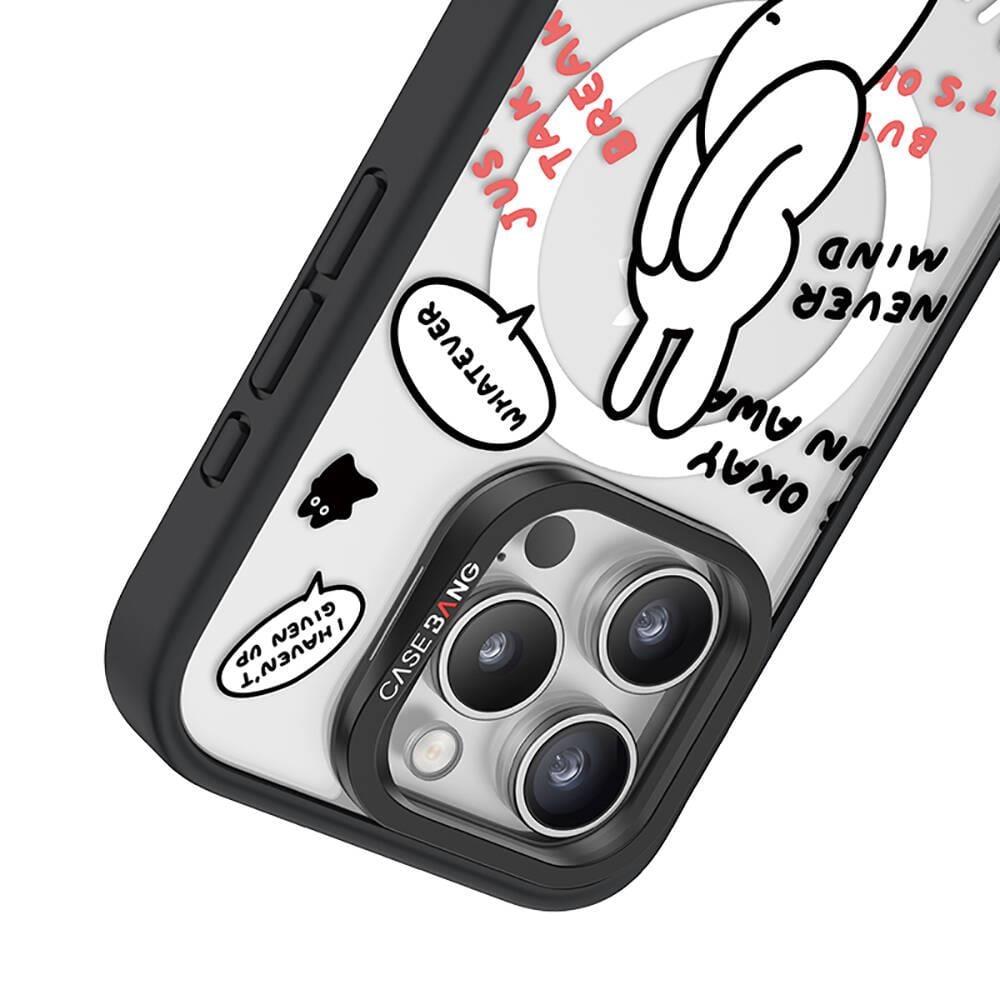 Apple iPhone 15 Plus M-safe Şarj Özellikli Casebang Chill Out Serisi Mıknatıslı Arka Panel