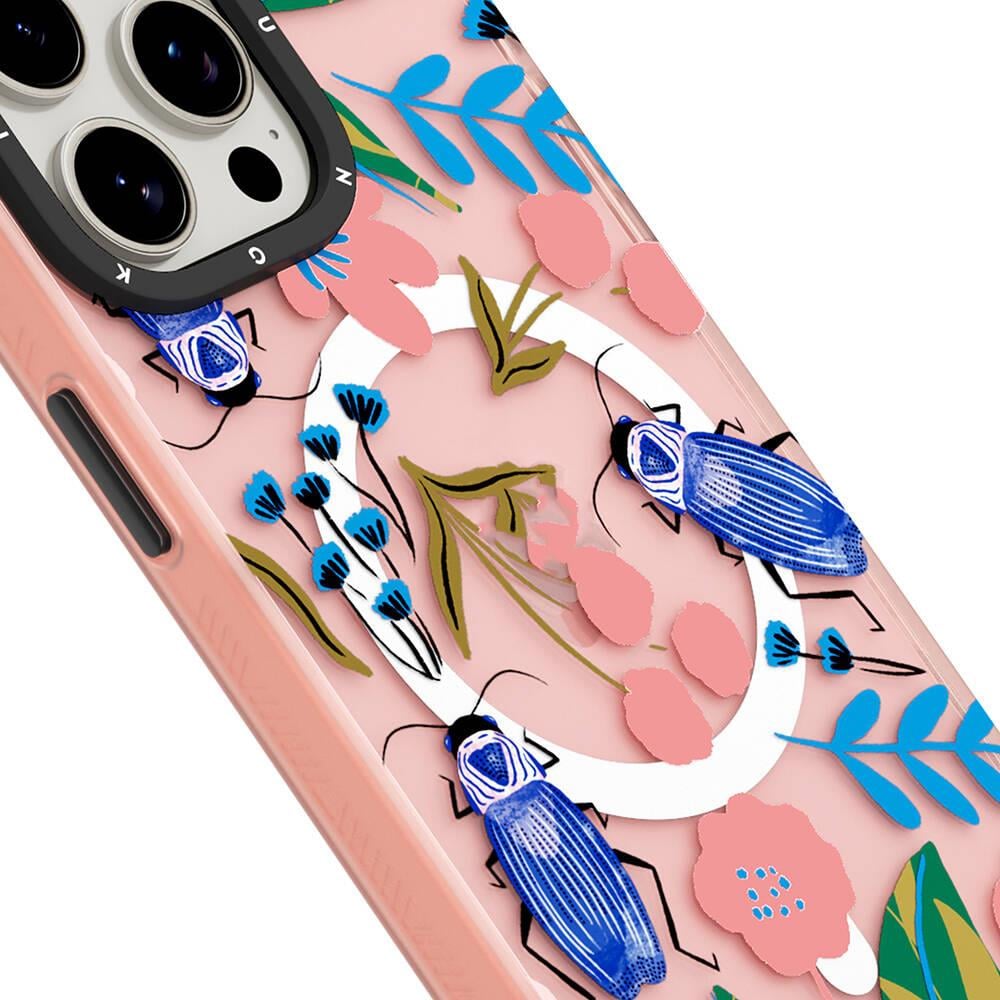 Apple iPhone 15 Pro Kılıf M-safe Şarj Özellikli YoungKit Huagu Serisi Kapak