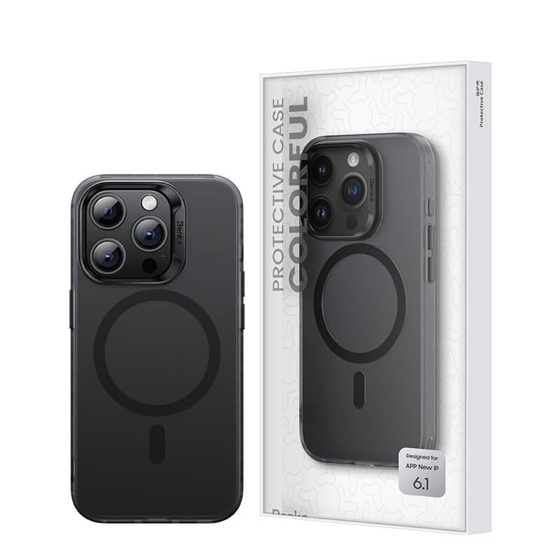Apple iPhone 15 Pro Kılıf M-safe Şarj Özellikli Benks Lucid Armor Kapak