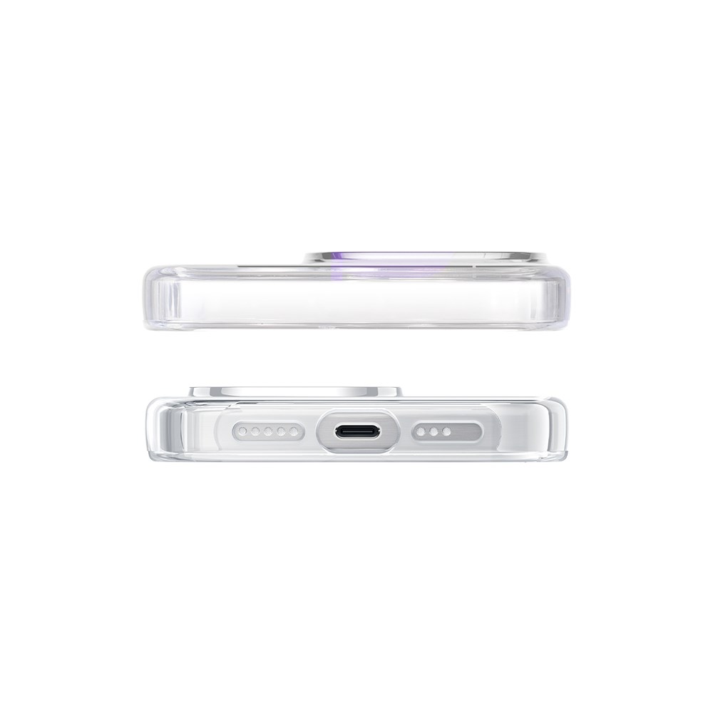 Apple iPhone 15 Pro Kılıf M-safe Şarj Özellikli Kelebek Desenli Youngkit Shadow Dance Serisi Kapak