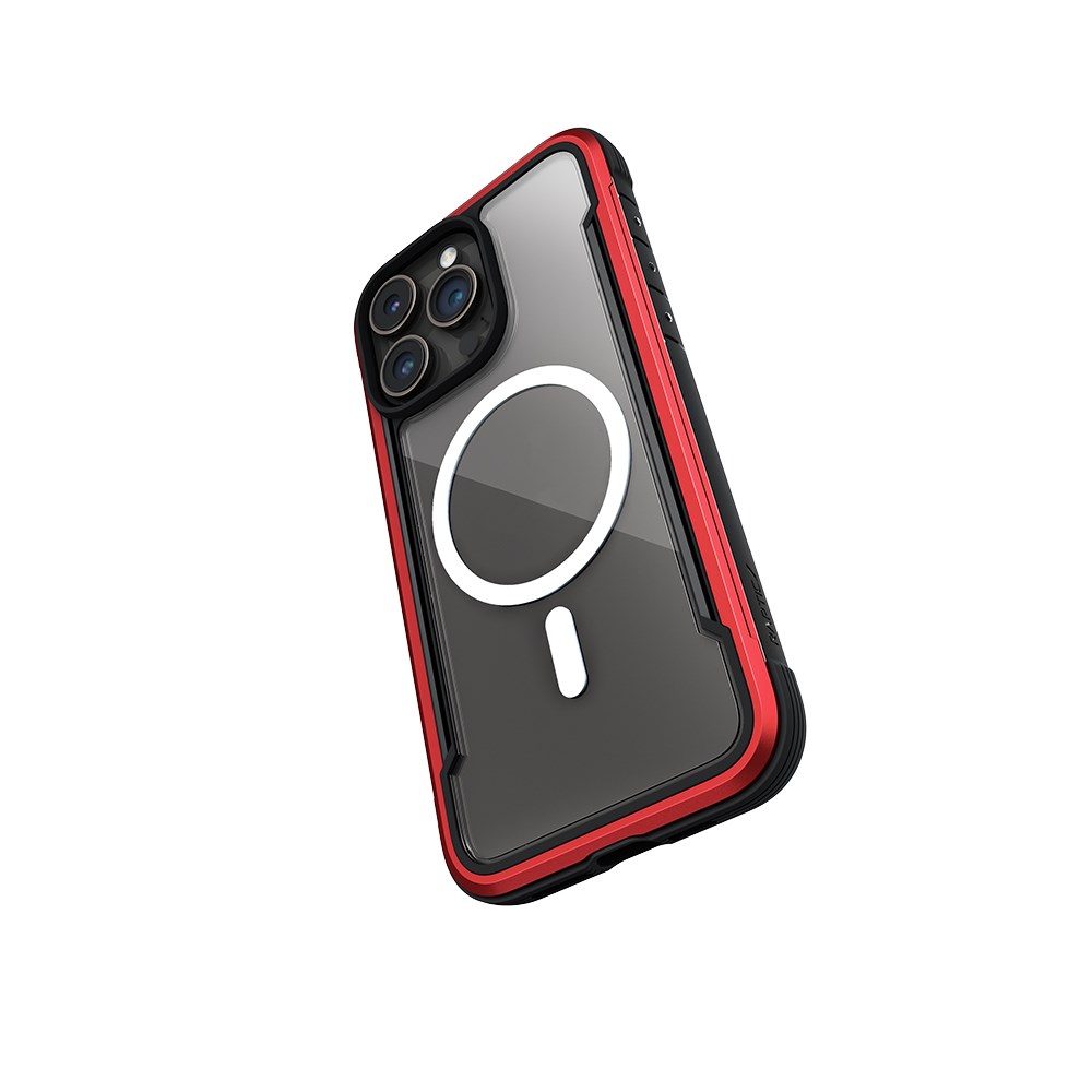 Apple iPhone 15 Pro Kılıf M-safe Şarj Özellikli Mekanizmalı Koku Hazneli Zore Mostar Kapak