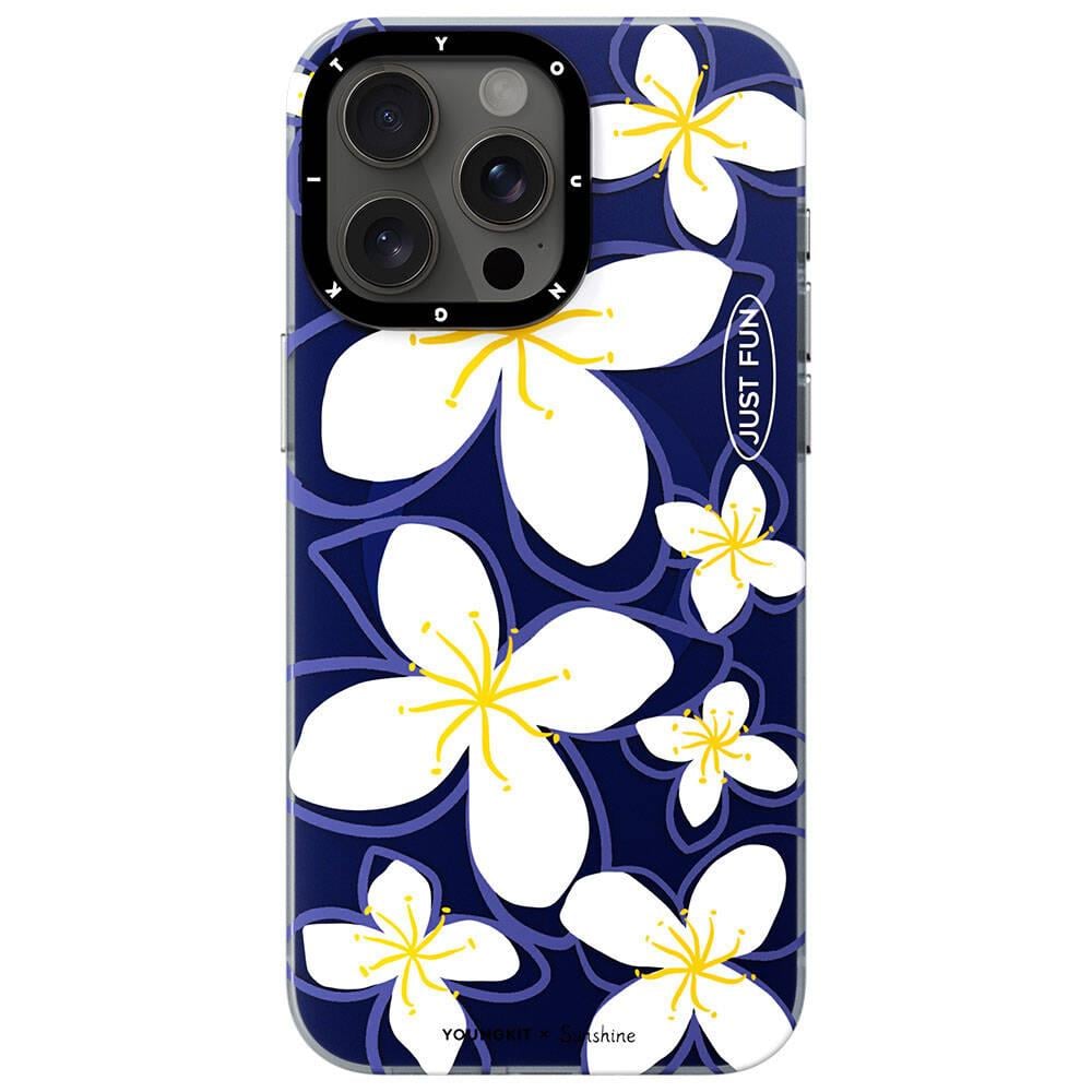 Apple iPhone 15 Pro Kılıf M-safe Şarj Özellikli Sunshine Tasarımlı Youngkit Smile Serisi Kapak