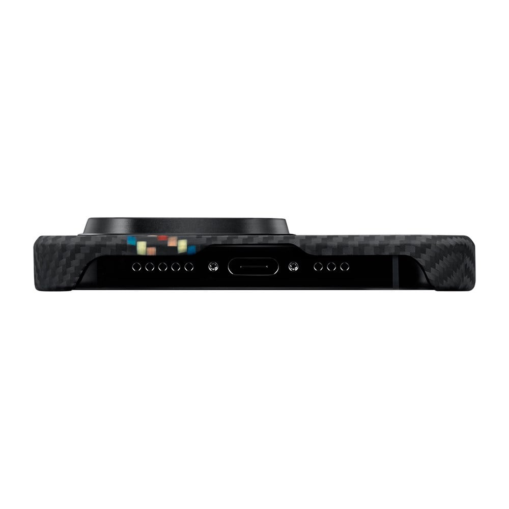 Apple iPhone 15 Pro Kılıf M-safe Şarj Özellikli Youngkit Striped Piano Keys Serisi Kapak
