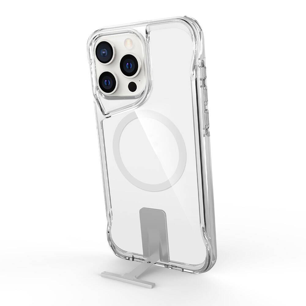 Apple iPhone 15 Pro Kılıf M-safe Şarj Özellikli Youngkit Binfen Serisi Yazı Temalı Kapak