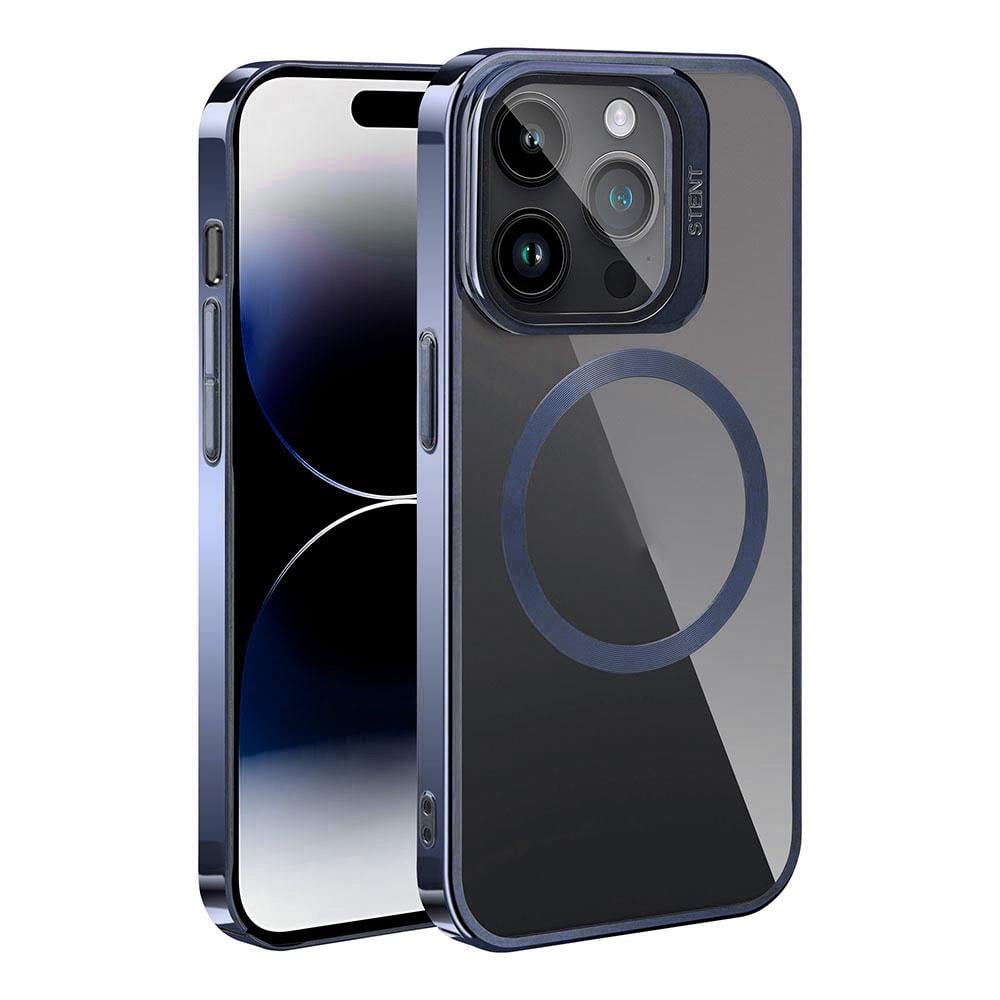 Apple iPhone 15 Pro Kılıf M-safe Şarj Özellikli Standlı Zore Klon Kapak