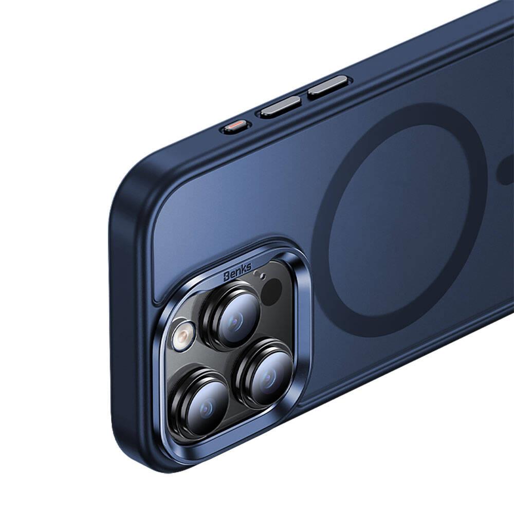 Apple iPhone 15 Pro Kılıf M-safe Şarj Özellikli Benks Mist Protective Kapak
