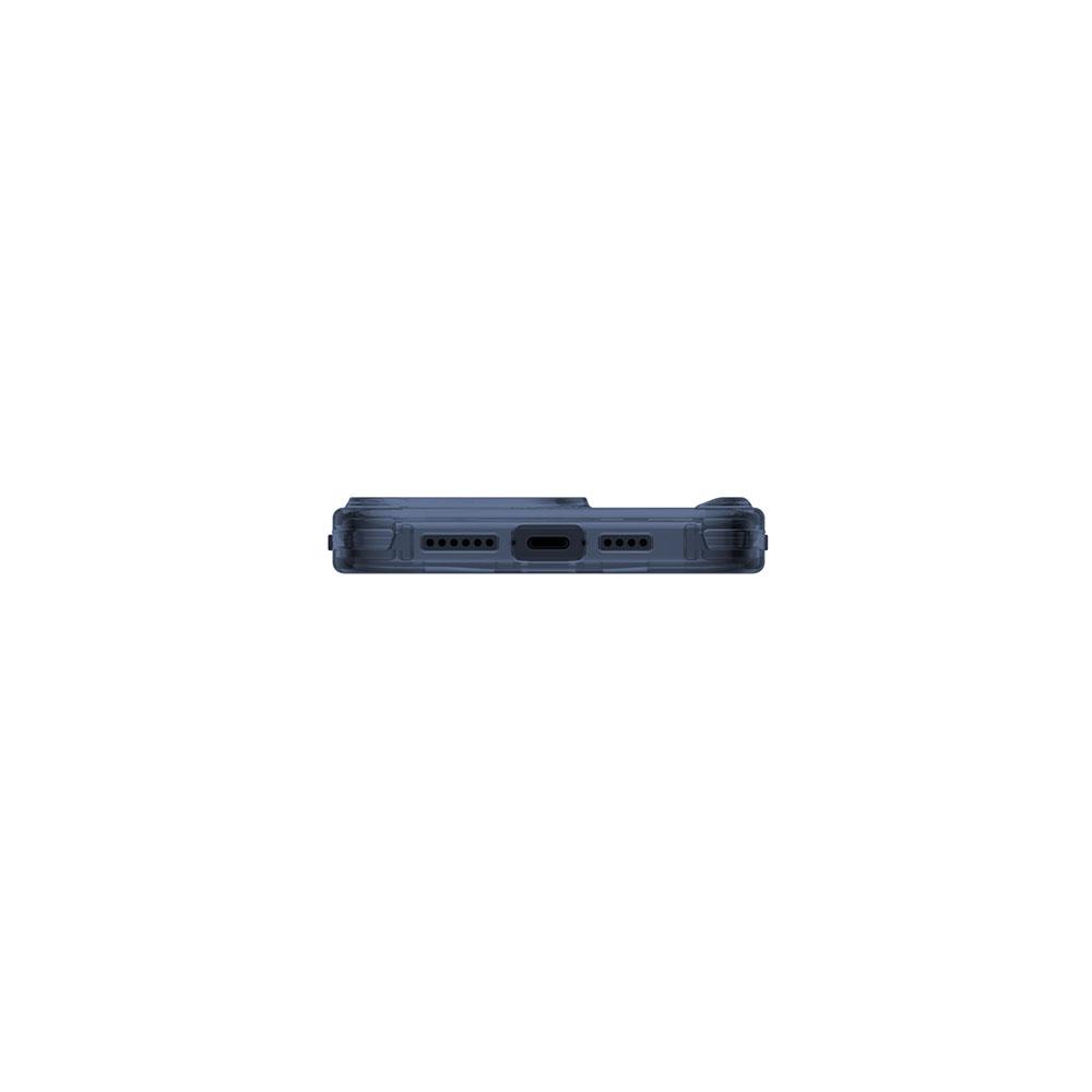 Apple iPhone 15 Pro Kılıf SkinArma Şeffaf Airbag Tasarımlı M-safe Şarj Özellikli Saido Kapak