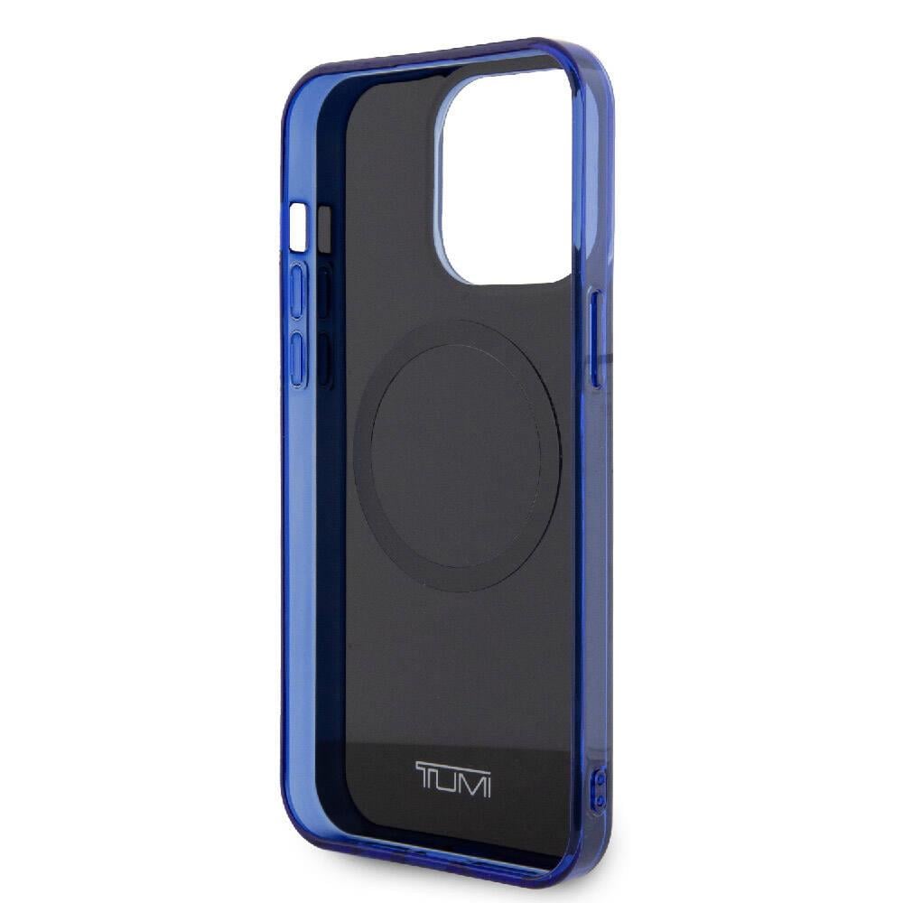 Apple iPhone 15 Pro Kılıf TUMI Orjinal Lisanslı M-safe Şarj Özellikli PC TPU Çift Katmanlı Sıvı Baskılı Kapak