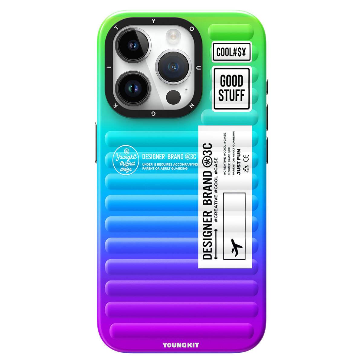 Apple iPhone 15 Pro Kılıf YoungKit The Secret Color Serisi Kapak