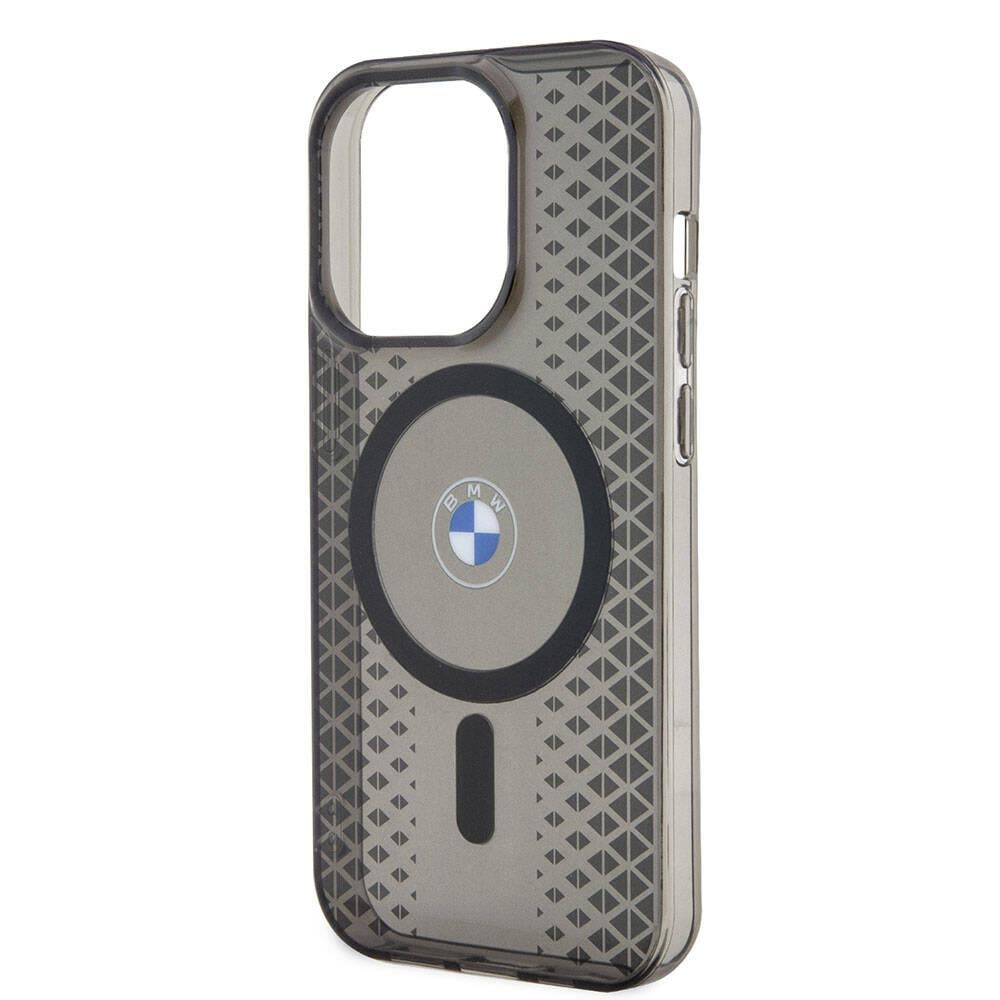 Apple iPhone 15 Pro Max Kılıf BMW M-safe Şarj Özellikli Transparan IML Signature Orjinal Lisanslı Kapak