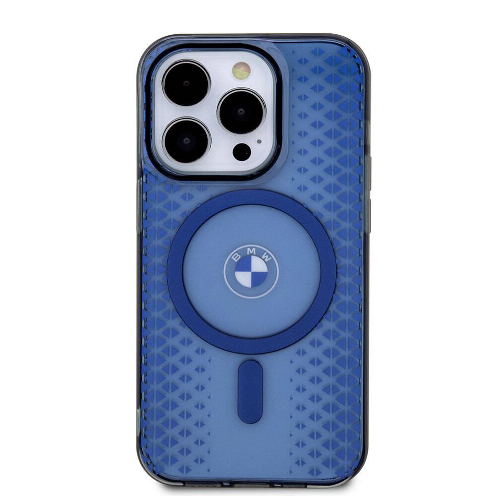 Apple iPhone 15 Pro Max Kılıf BMW M-safe Şarj Özellikli Transparan IML Signature Orjinal Lisanslı Kapak