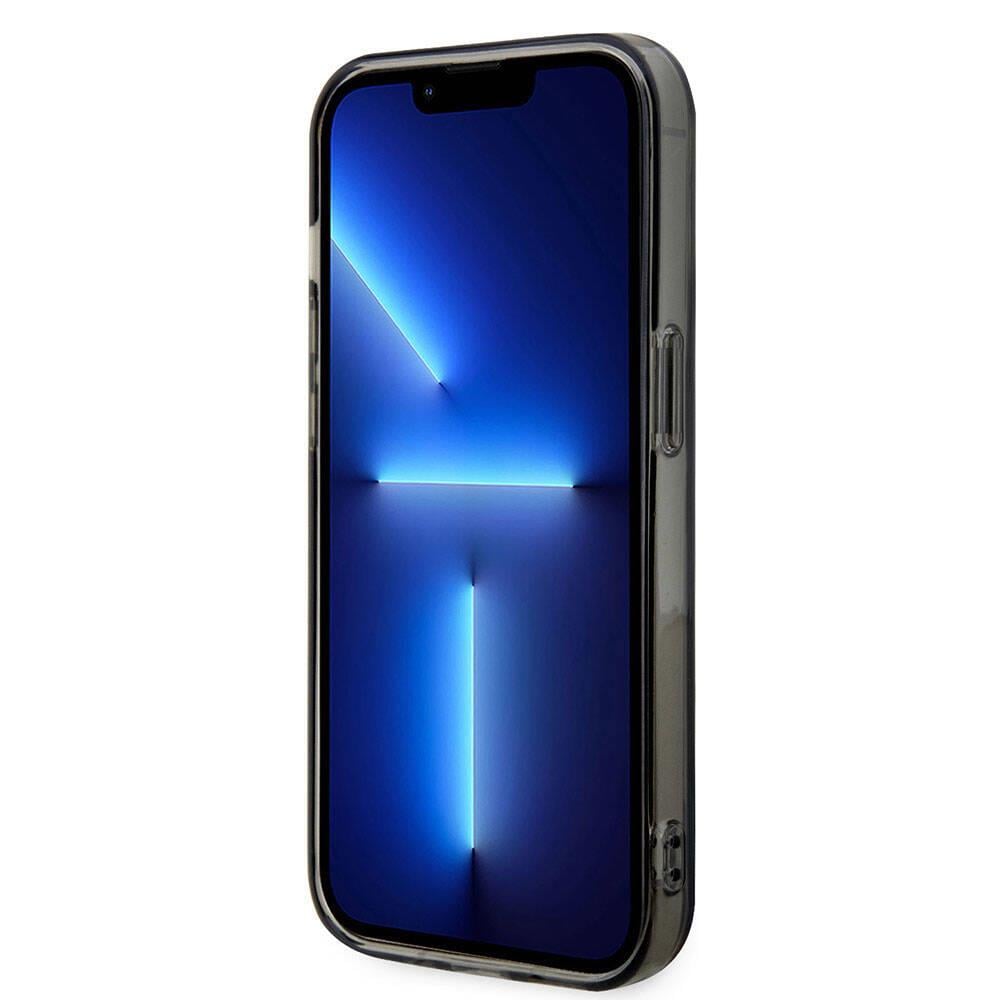 Apple iPhone 15 Pro Max Kılıf BMW M-safe Şarj Özellikli Transparan Tricolor Stripes Orjinal Lisanslı Kapak