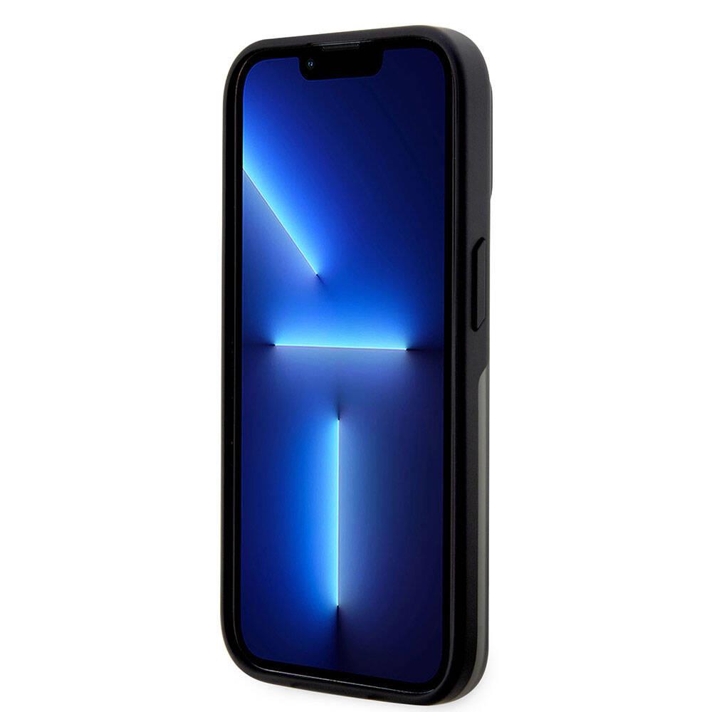 Apple iPhone 15 Pro Max Kılıf BMW Orjinal Lisanslı M-safe Şarj Özellikli IML Baskı Logolu Buzlu Mat Kapak