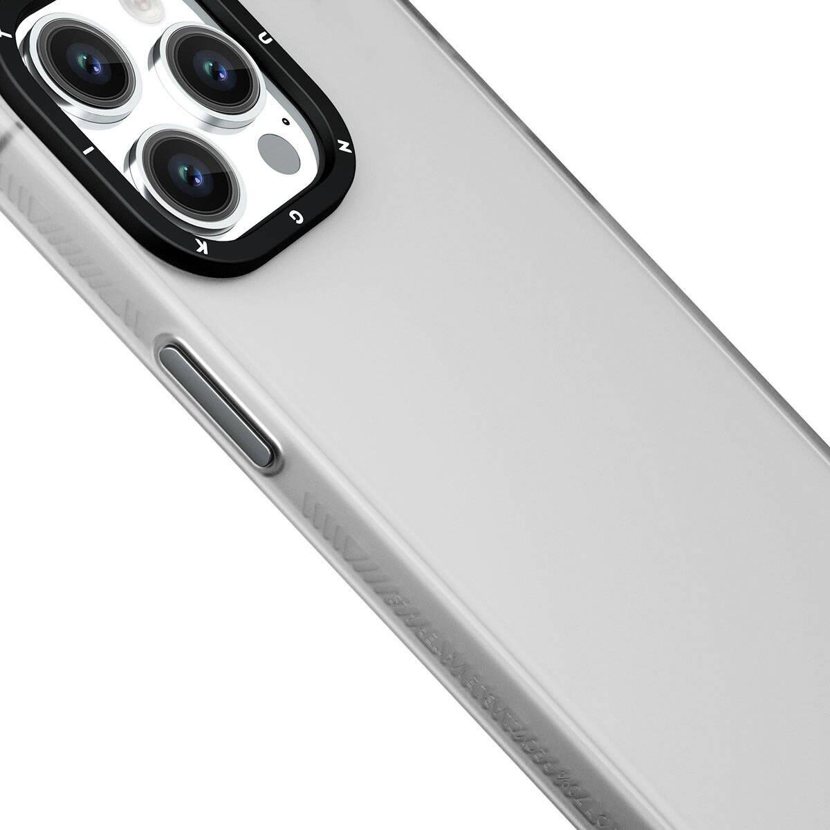Apple iPhone 15 Pro Max Kılıf Buzlu Mat Tasarım Youngkit Hidden Sand Serisi Kapak