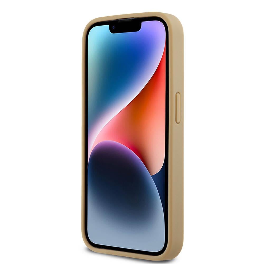Apple iPhone 15 Pro Max Kılıf Karl Lagerfeld Orjinal Lisanslı M-safe Şarj Özellikli KL Yazılı Hot Stamp Kapak