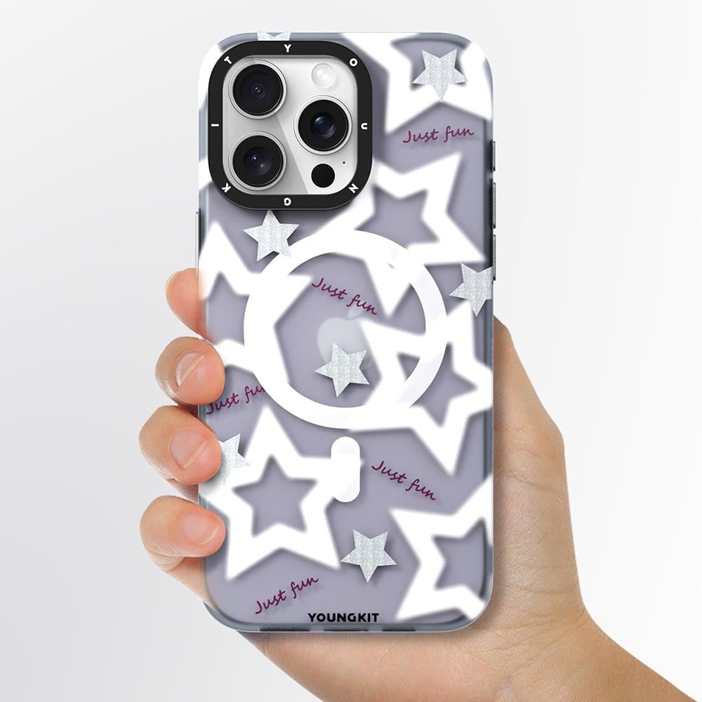 Apple iPhone 15 Pro Max Kılıf M-safe Şarj Özellikli Youngkit Backboard Serisi Leather Kapak