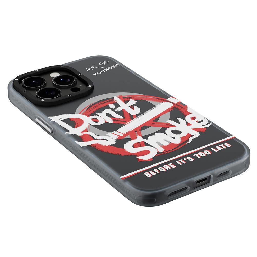 Apple iPhone 15 Pro Max Kılıf M-safe Şarj Özellikli Shu Tasarımlı Youngkit City Serisi Kapak