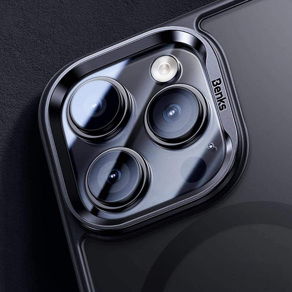 Apple iPhone 15 Pro Max Kılıf M-safe Şarj Özellikli Benks Mist Protective Kapak